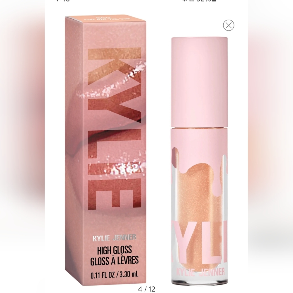 KYLIE COSMETICS HIGH GLOSS: YOU ARE THE SUN